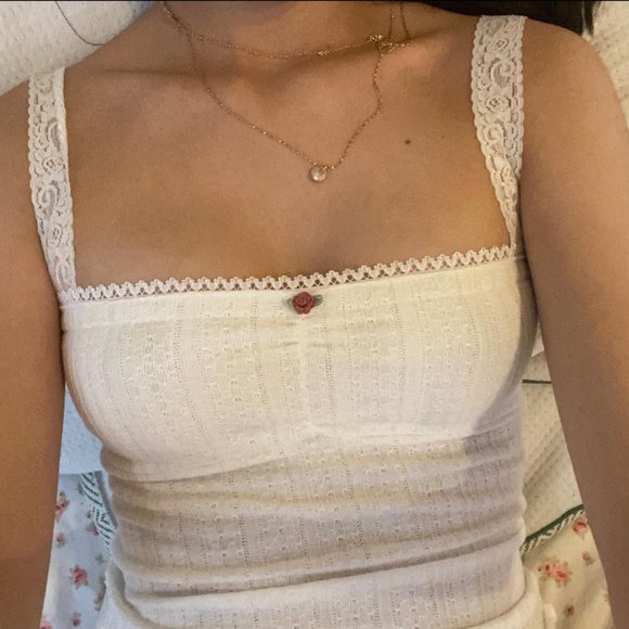 Handmade Tops - Handmade French Pointelle Top